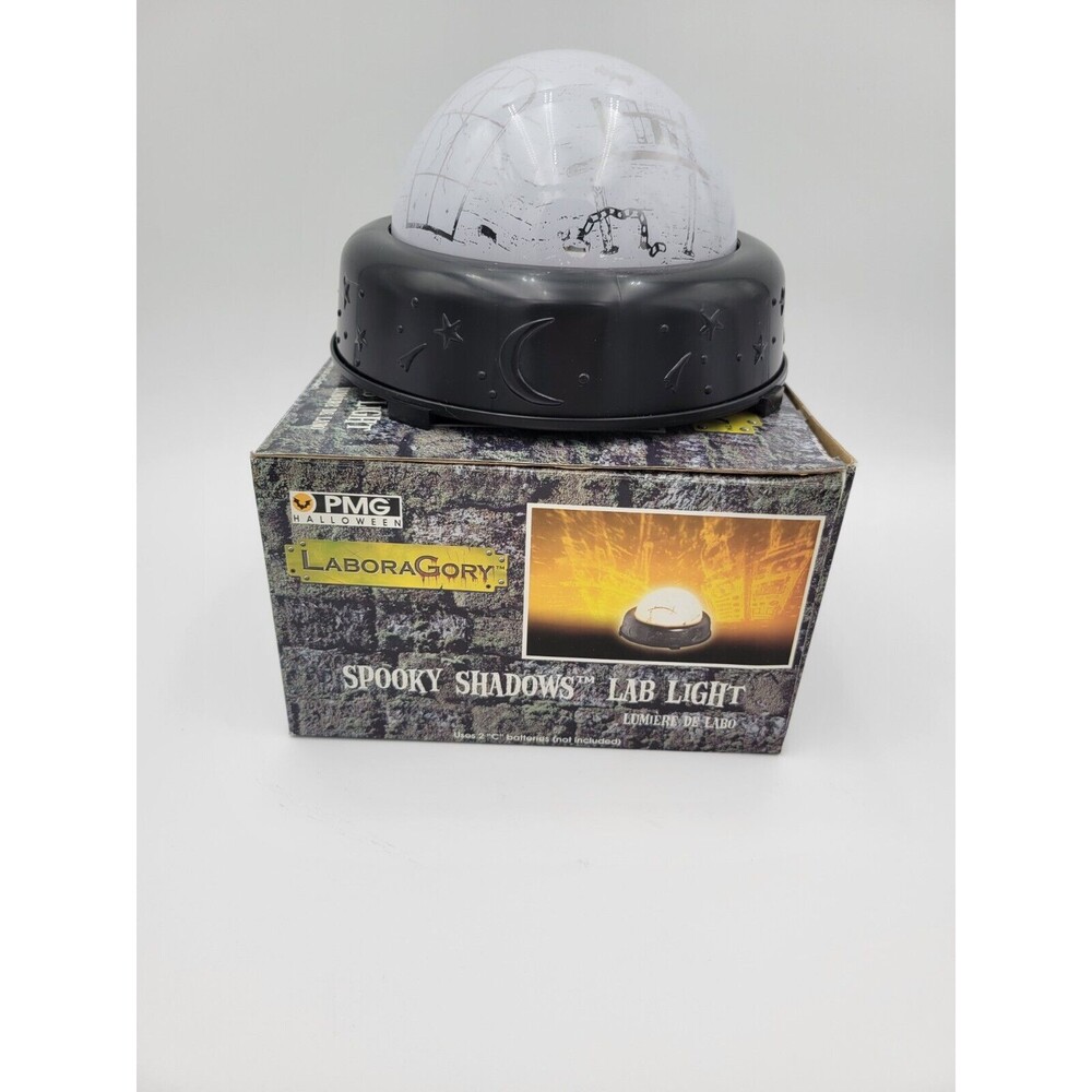Spooky Shadows Spinning Halloween Light Projector Party Lamp Decor‎ Laboragory